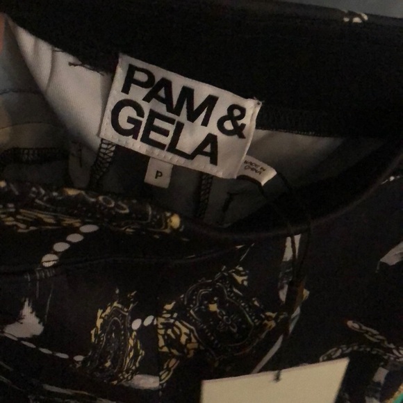 Pam & Gela side stripe scuba track pants - Picture 5 of 7